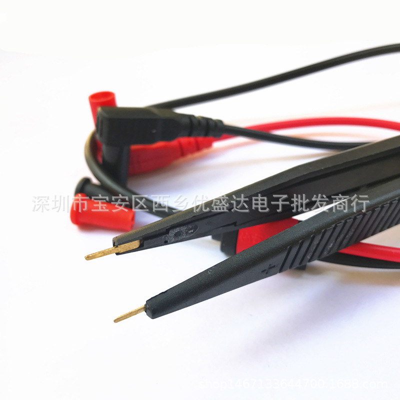 SMD multi-use LCR capacitance test pen SMD patch table pen clamp tweezers patch inductance test clamp