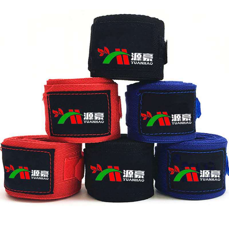 Cotton Boxing Bandage Men's and Women's Sports Bandage Muay Thai Fighting Sanda Hand Bandage 3 Meters 5 Meters Protective Equipment Wrapping Hand Band