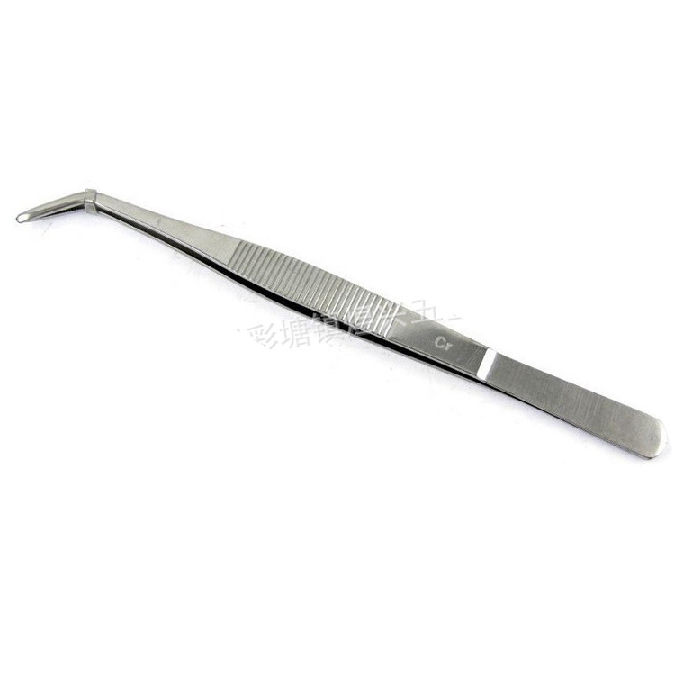 Длинный [1 шт] 12.5 см, чайный зажим из нержавеющей стали, щипцы для чашки, аксессуары для чайной церемонии