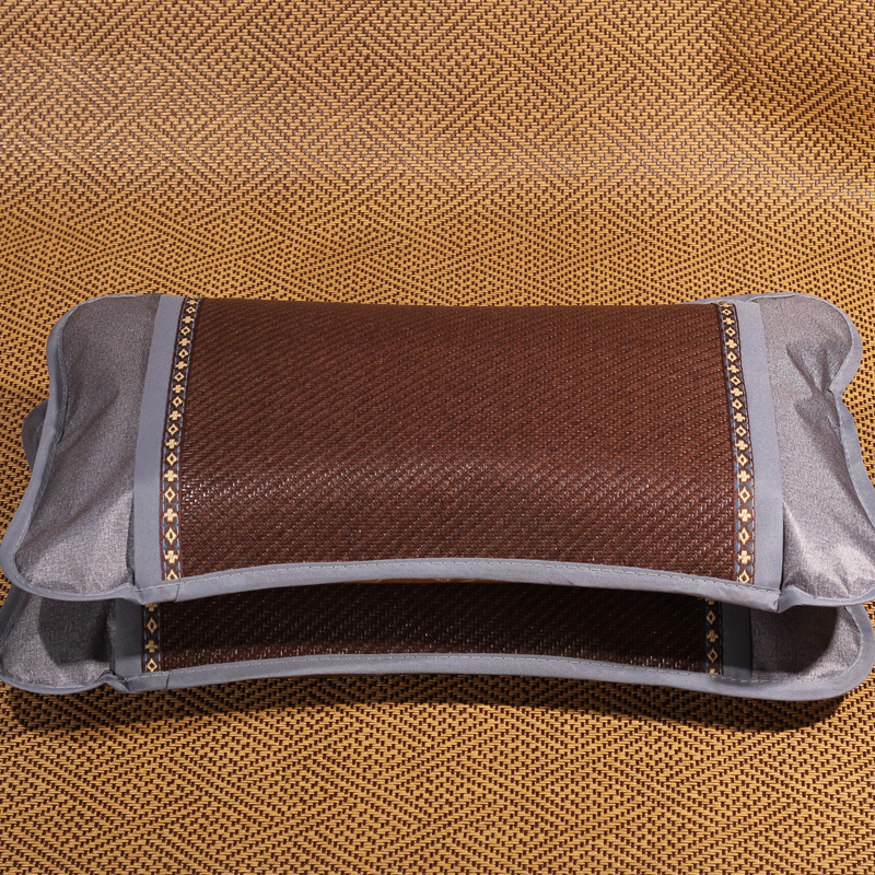 Pillowcase summer buckwheat shell pillow leather 30x 50 summer pillowcase 35*55 children's rattan Adult Ice Silk mahjong
