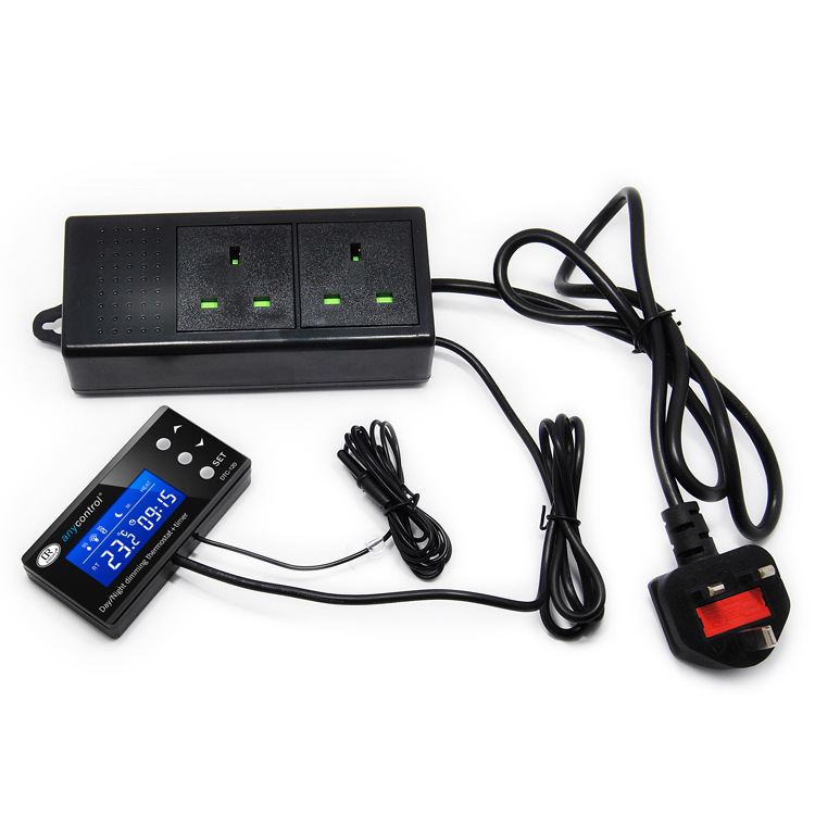 Breeding Thermostat Temperature Controller Pid Temperature Control Meter Timer Amphibious Pet Thermostat Dtc-120