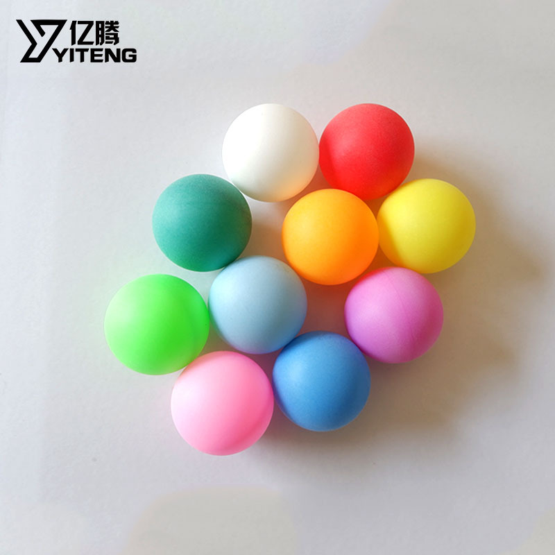 Color table tennis catch award plastic ball game professional game ball entertainment training children's toy ball manufacturers supply