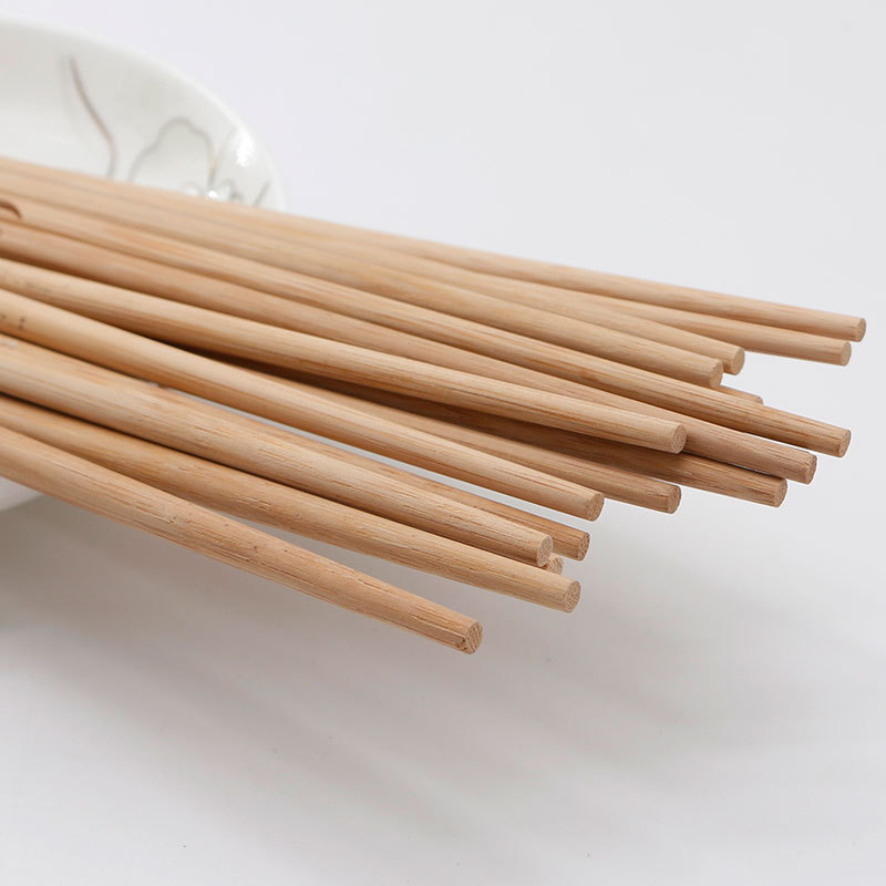 Disposable Commercial Carbonized Bamboo Chopsticks Hot Pot Chopsticks Hotel Public Chopsticks Independent Package Run Jianghu Household Landing Bamboo Chopsticks