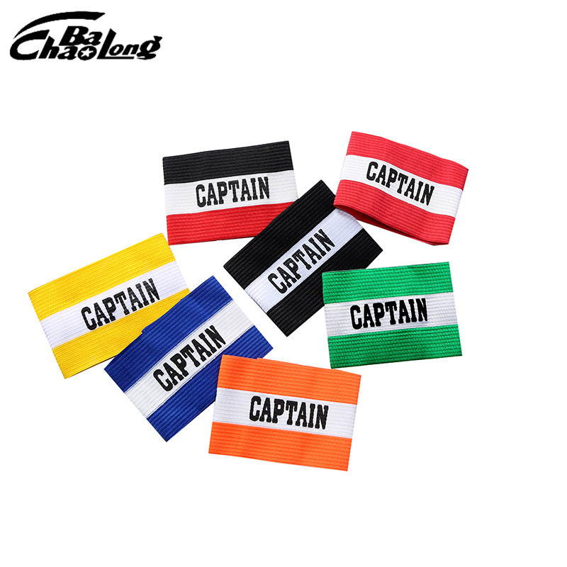 New fans blank solid color armband football game captain armband paste winding armband diy manufacturers