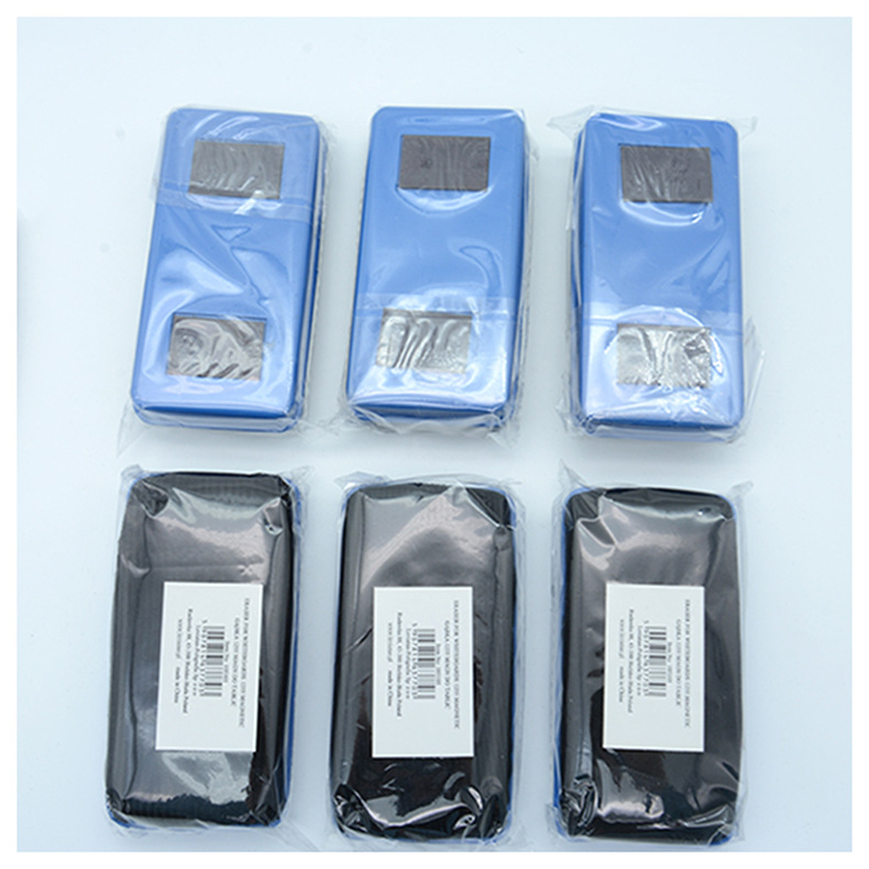 Wholesale Blue Shell Black Cloth Opp Medium Packaging Board Eraser Office Stationery Creative Magnetic Blackboard Eraser Whiteboard Eraser Chalk Eraser
