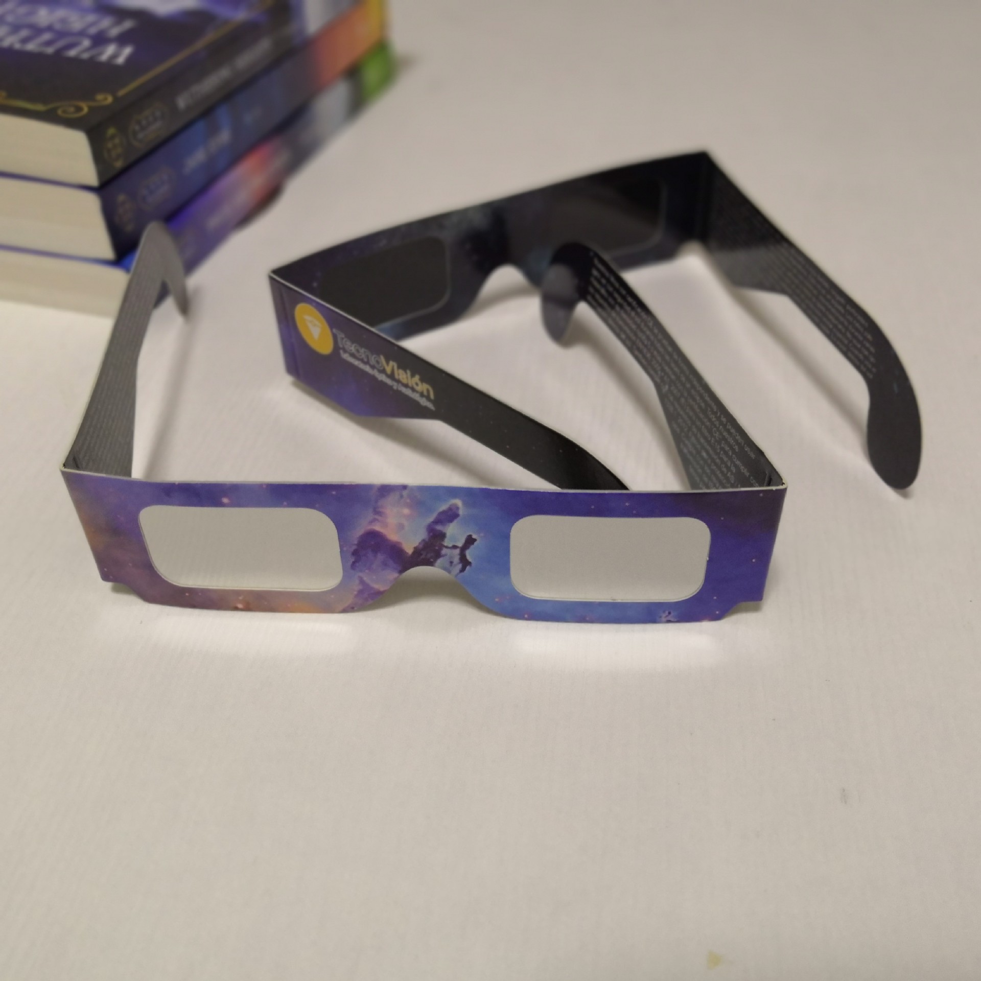 2025 In-Stock Solar Eclipse Viewing Glasses Paper-Made Total Solar Eclipse Glasses Solar Eclipse Viewing Glasses Iso123-2