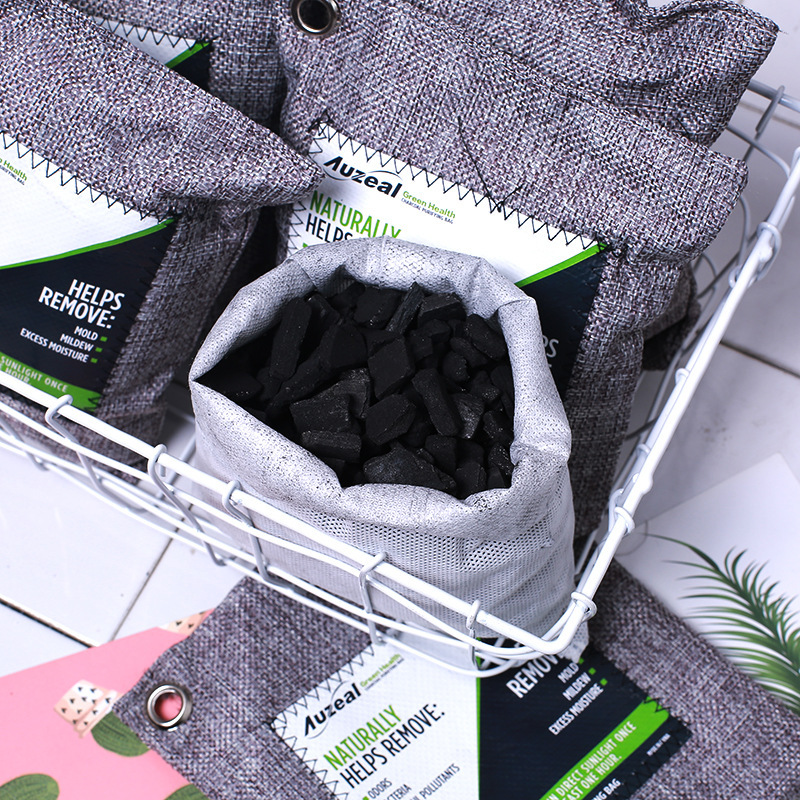 Cross-border Bamboo Charcoal Bag for Cars, Formaldehyde Removal, Odor Removal, Activated Carbon, New Car Deodorization, Car Odor Removal Carbon