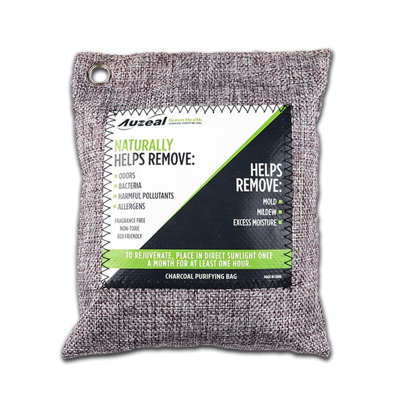 Cross-border Bamboo Charcoal Bag for Cars, Formaldehyde Removal, Odor Removal, Activated Carbon, New Car Deodorization, Car Odor Removal Carbon