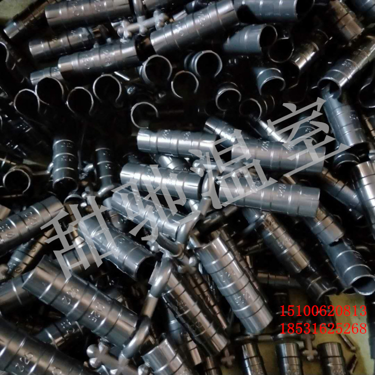 Аксессуары для теплицы, ABS поликарбонат, 25 ламинированных карт, пластиковый зажим для пленки