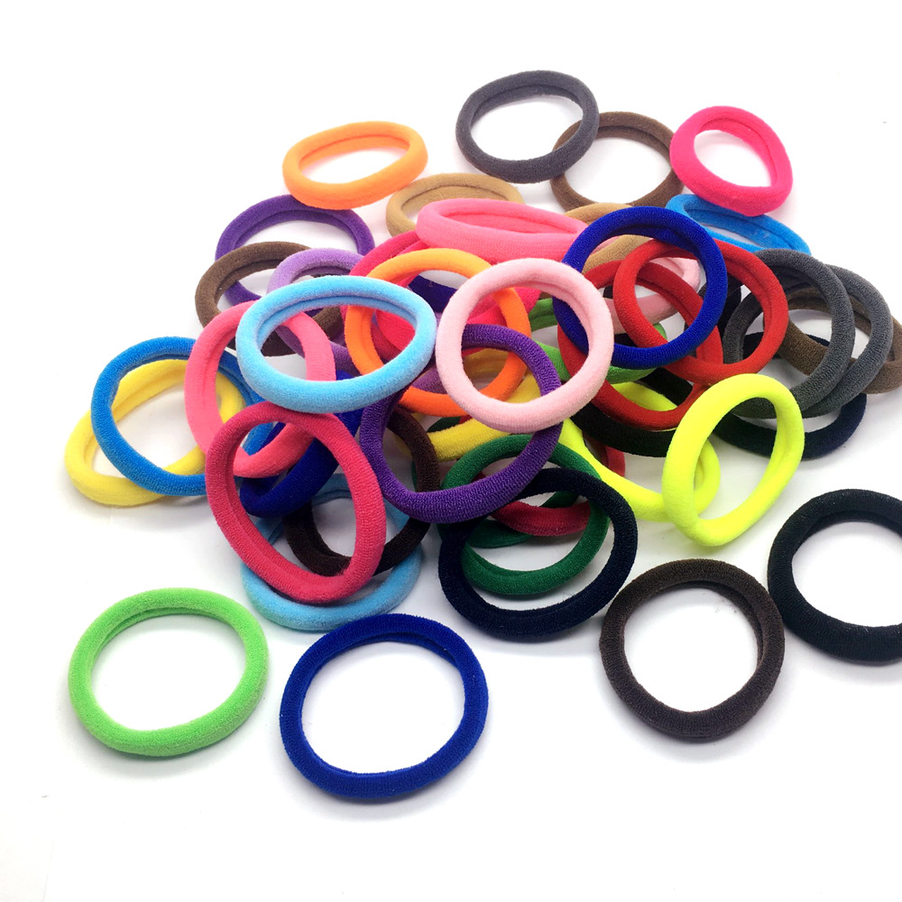 Factory direct high elastic seamless hair ring towel ring basic hair rope head rope women's simple hair band