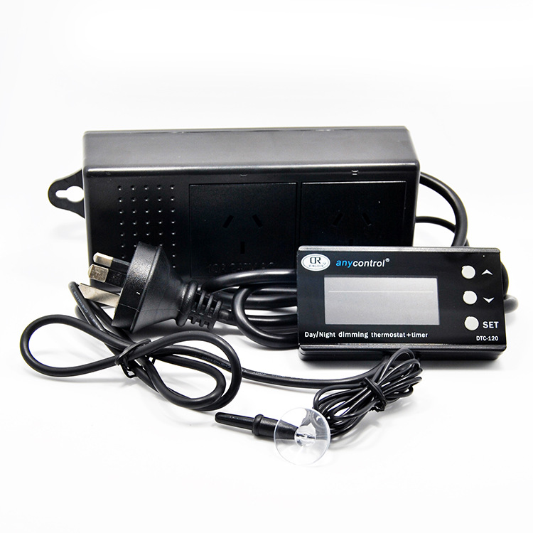 Breeding Thermostat Temperature Controller Pid Temperature Control Meter Timer Amphibious Pet Thermostat Dtc-120