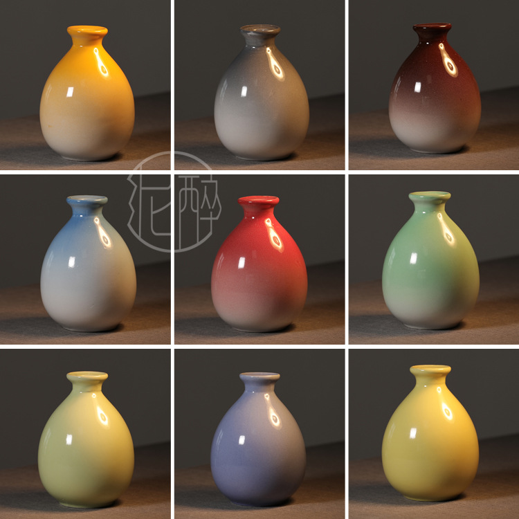 0.5кг Керамическая бутылка для алкоголя Иксинская глиняная посуда для вина Пустая винная посуда для дома Герметичный погреб для фруктового вина