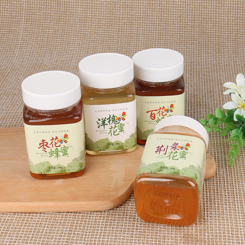 Shengkang bee farm mature jingtiao honey bottled baihua honey/jujube honey acacia honey