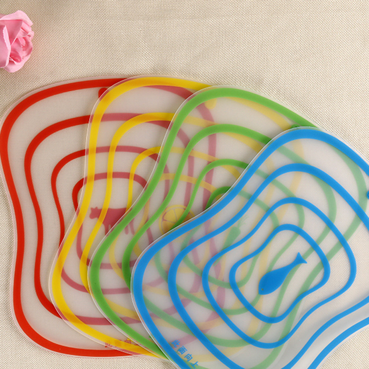 Гибкая разделочная доска из пластика PP, матовая, для классификации фруктов и овощей