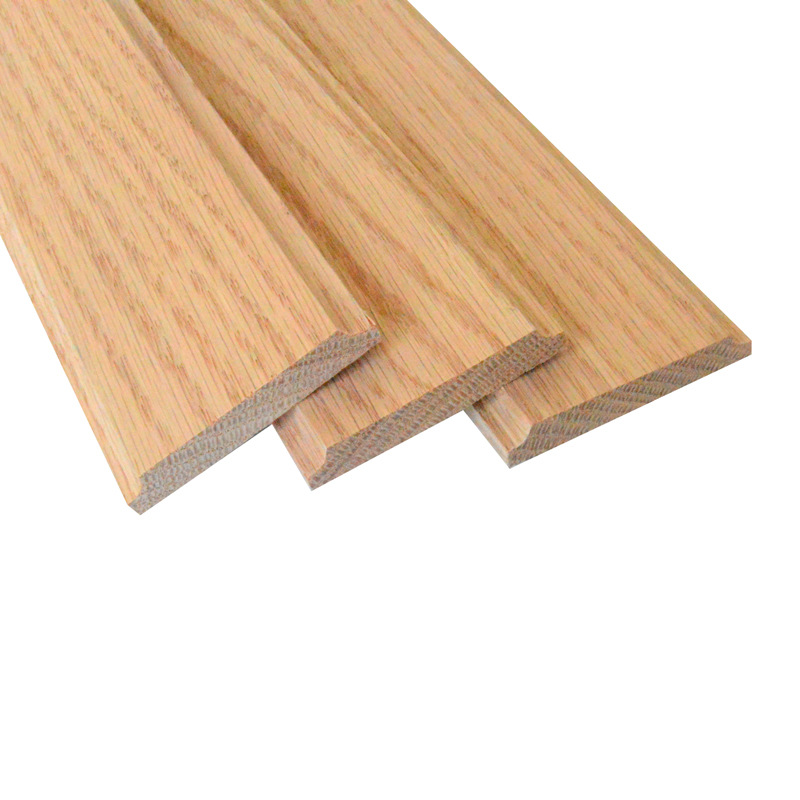 Factory wholesale solid wood line decoration wood line diy natural solid wood window cover line door cover line yin corner line