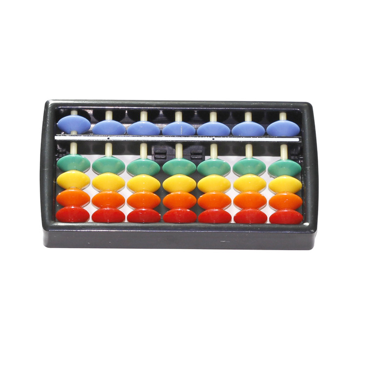Kindergarten Abacus Toys New Strange Primary School Students Rainbow Seven 5 Bead Abacus Mathematics Enlightenment Teaching Aids