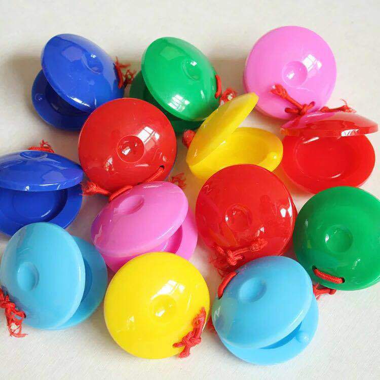 Оптовая продажа детского ударного инструмента Орфа пластиковая красно-синяя круглая танцевальная доска звуковая доска Мидвеборд