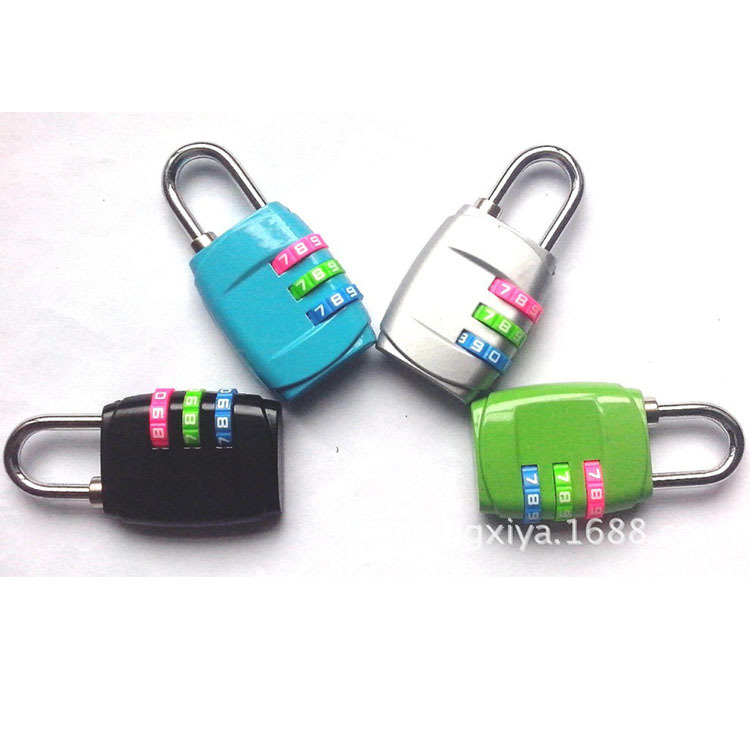 Password padlock protection digital password XA011 suitcase factory direct precision luggage lock
