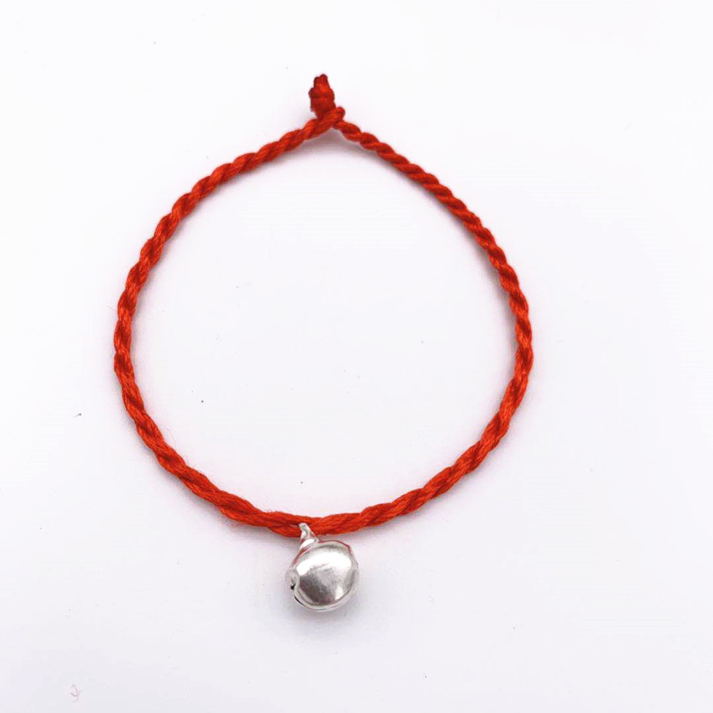 Birth year red rope hand rope peach core twelve Zodiac red rope bracelet anklet online store small gift stall wholesale