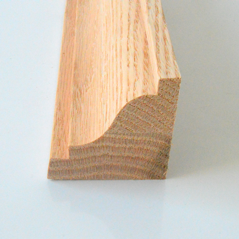 Factory wholesale solid wood line decoration wood line diy natural solid wood window cover line door cover line yin corner line