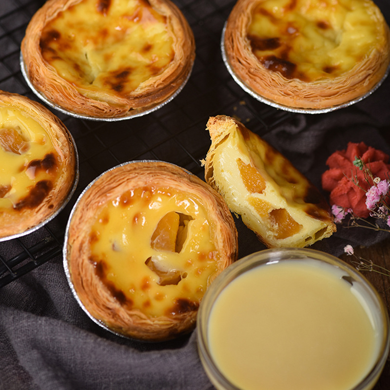 Panda Brand Prepared Sweet Condensed Milk Dessert Egg Tart Raw Material Coffee Mate Canned 350g Egg Tart Milk Tea Ingredients