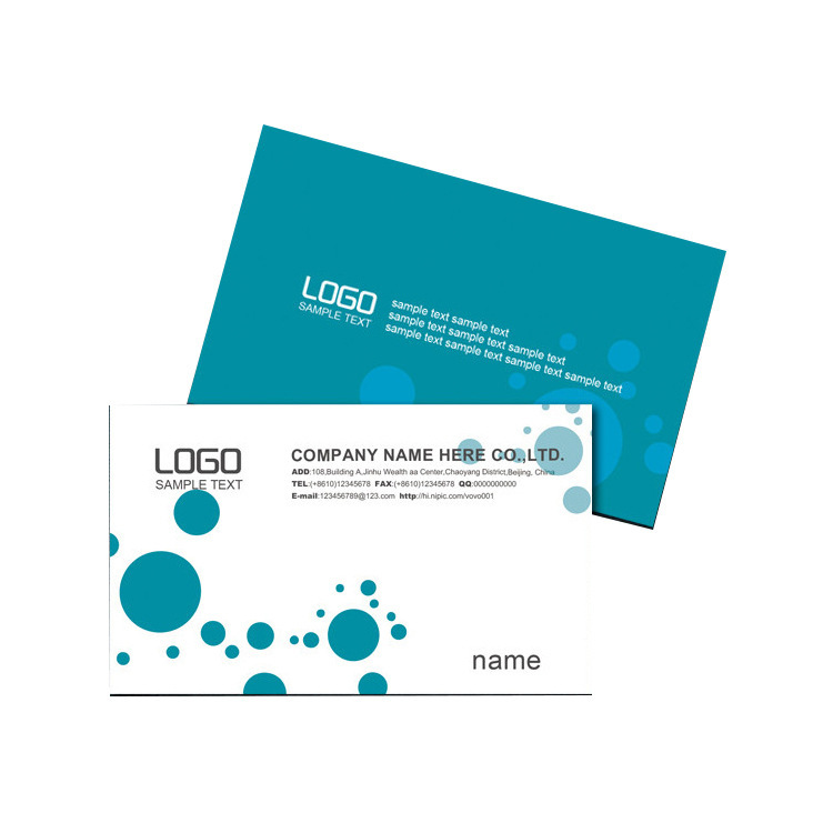 Business Card Custom-Made Laminated Coated Paper Ordering Card Car Wash Card Double-Sided Printing Production Points Card Business Card Printing