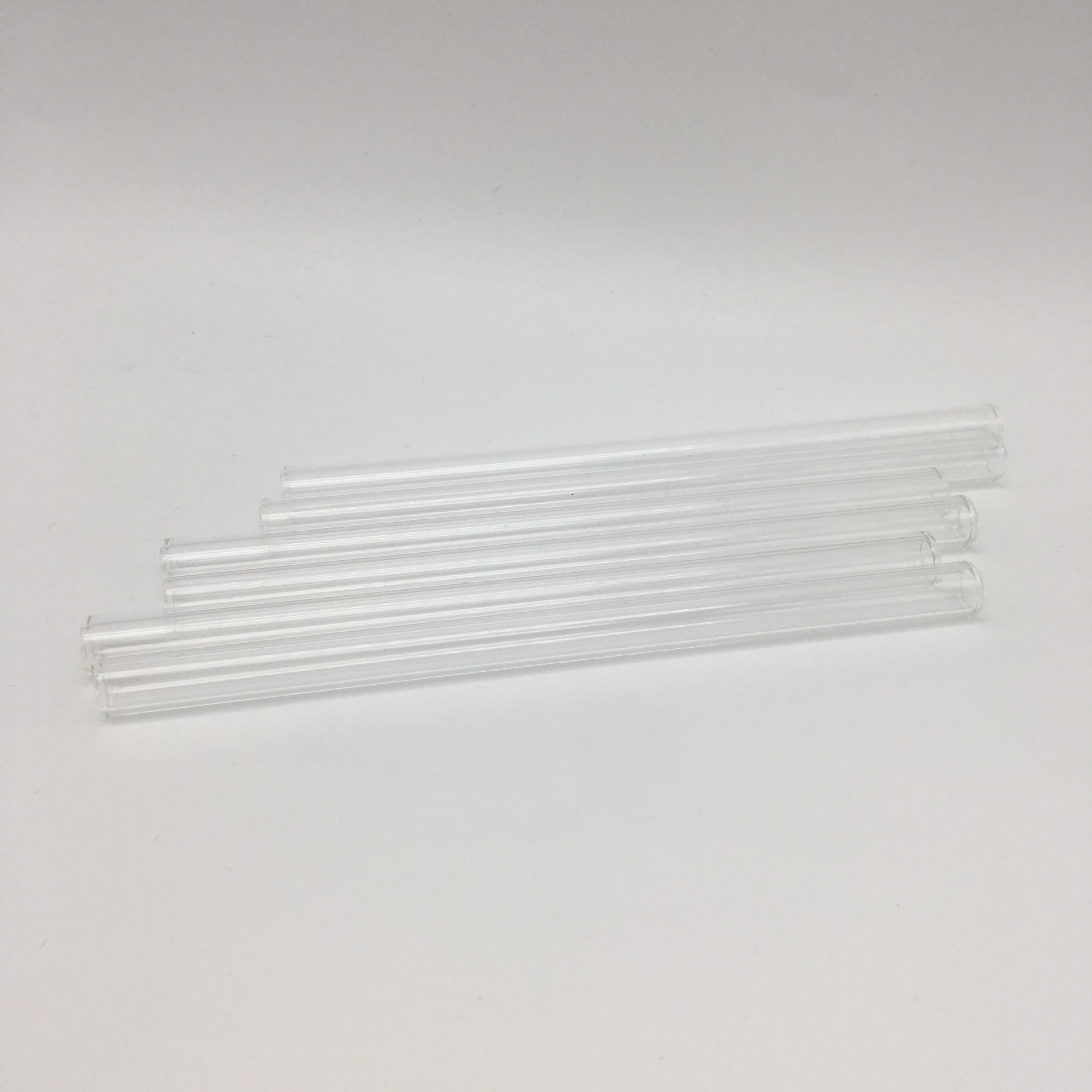 Transparent High Borosilicate Glass Straws High Temperature Resistant Pearl Milk Tea Straws Manufacturer Spot Wholesale 14mm Large Diameter