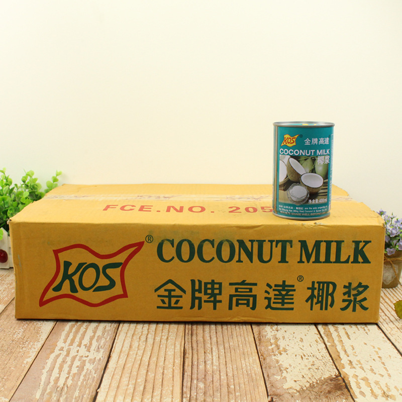 Кокосовое молоко Gold medal 400ml * 24/коробка, кокосовое молоко Zhen