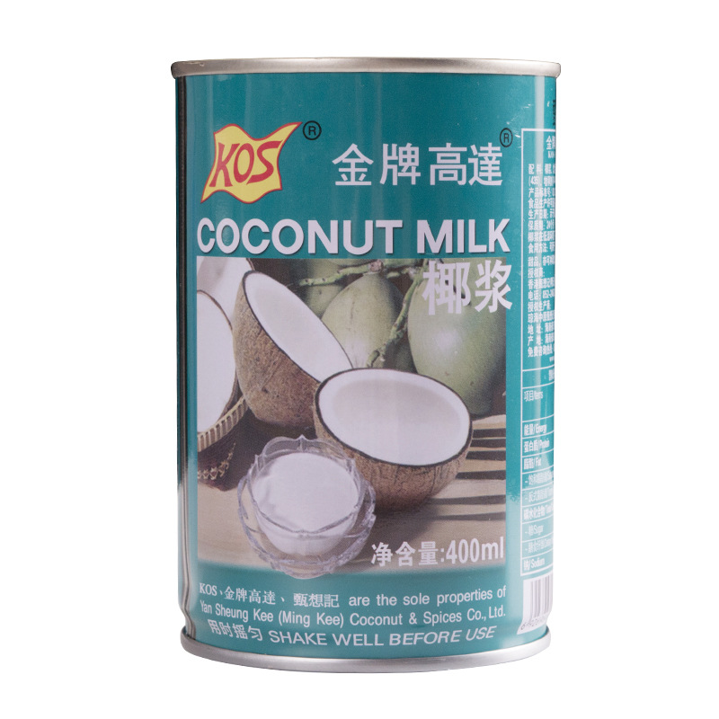 Gold medal as high as coconut milk 400ml * 24/box Zhen wants to remember gold medal coconut milk coconut milk similu as high as coconut milk