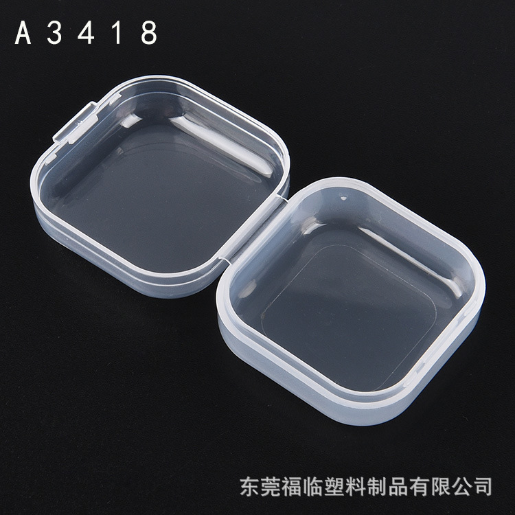 Earplug box manufacturers wholesale transparent quality sponge anti-noise earplug box A3418 chip digital packaging box