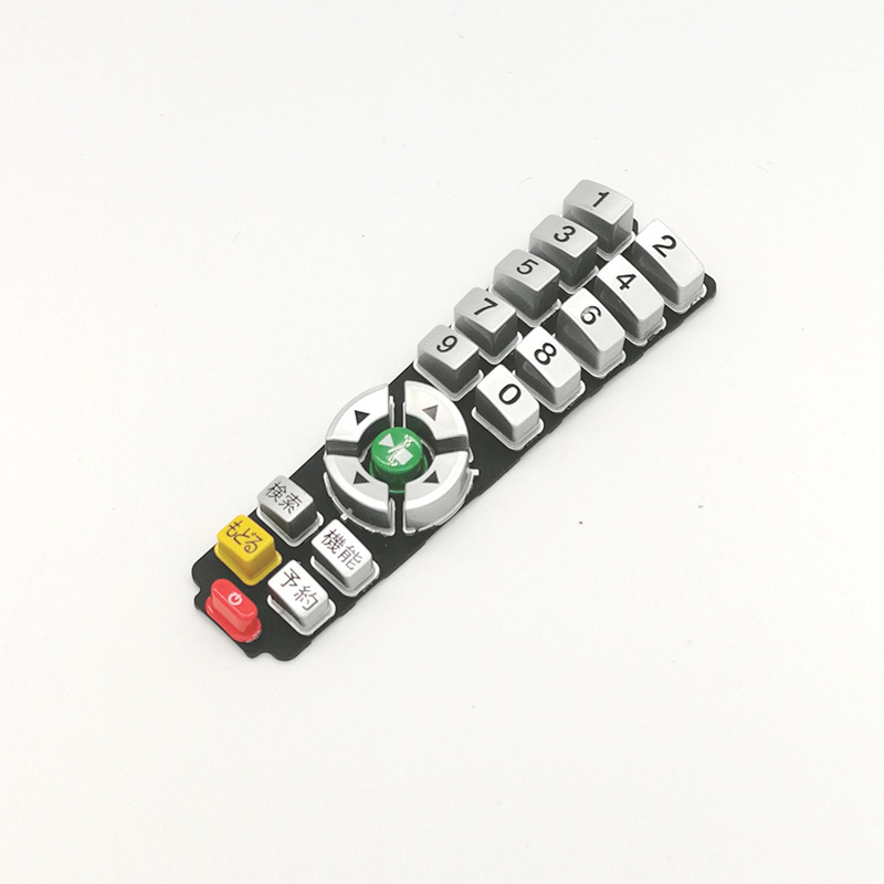 Silicone Buttons Massage Chair Remote Control Acrylic Buttons Pc Crystal Buttons