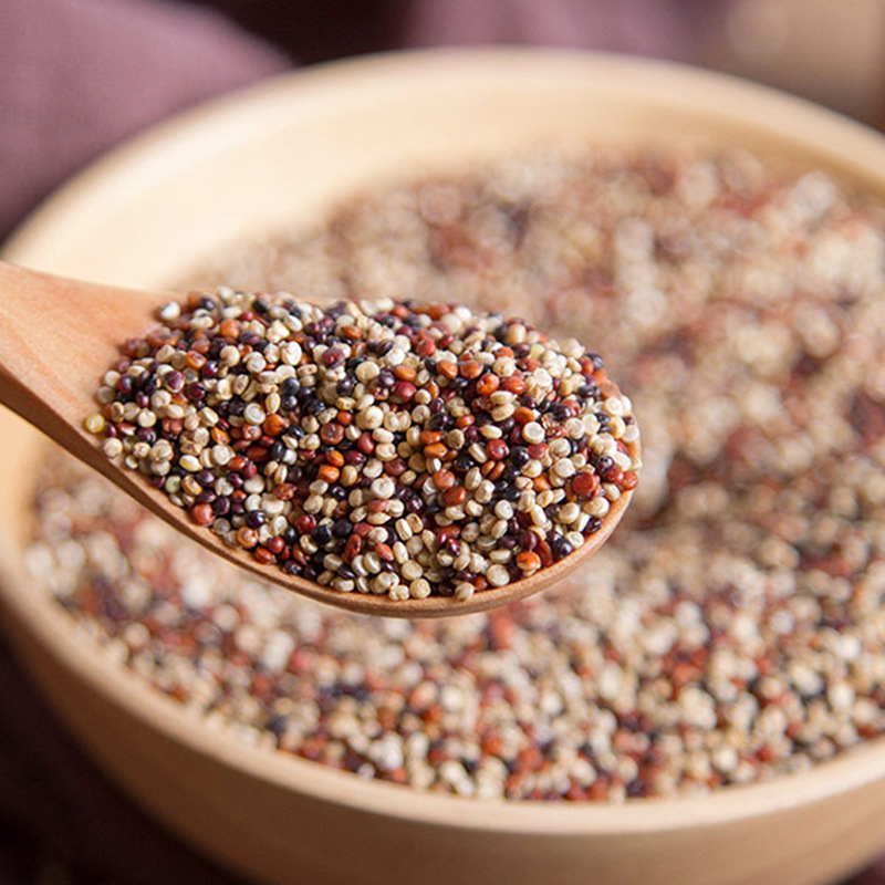Three-Color Quinoa 500g, Whole Grains, Red Quinoa, Black Quinoa, White Quinoa Wholesale