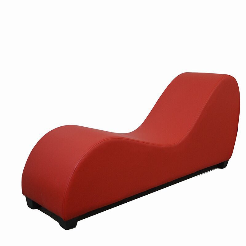 Sofa and Lounge Chair for Couples, Position-Assisting Love Chair, Single Chaise Lounge Chair, Solid Wood S-Shaped Sofa, Double Love Chair for Bedroom