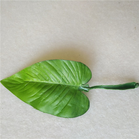 Wholesale artificial flowers artificial leaves single tulip lily leaves handmade flower material flower arrangement with leaves
