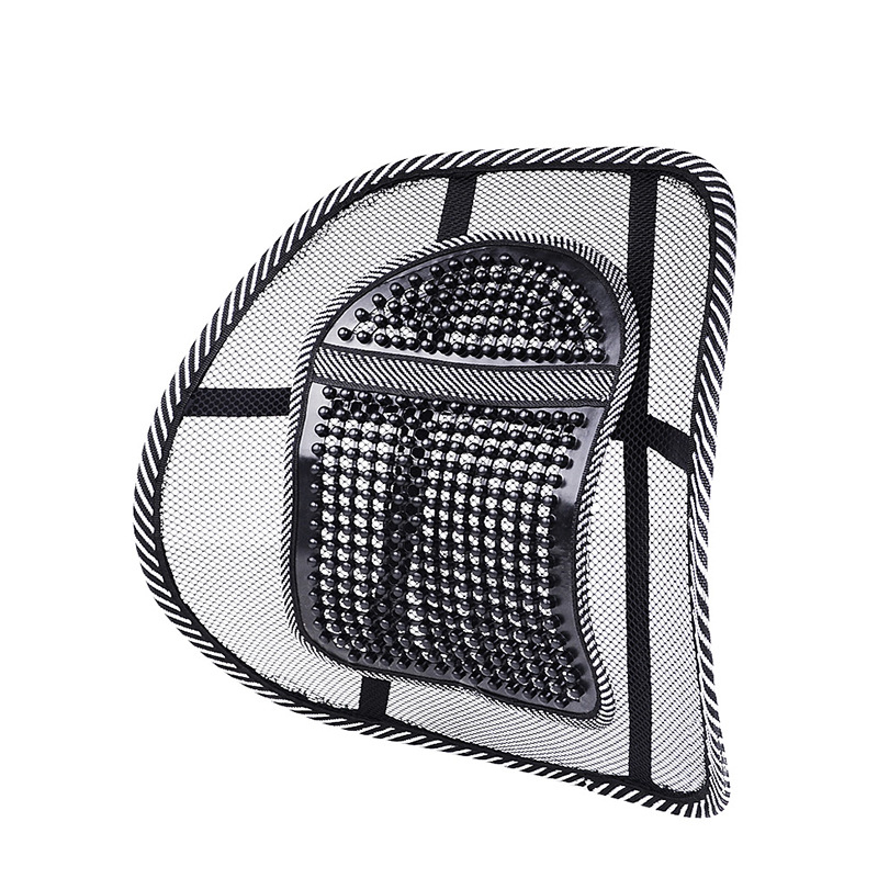 Car Waist Protection Summer Breathable Leather Nail Waist Backrest Office Waist Protection Cushion Car Interior Supplies