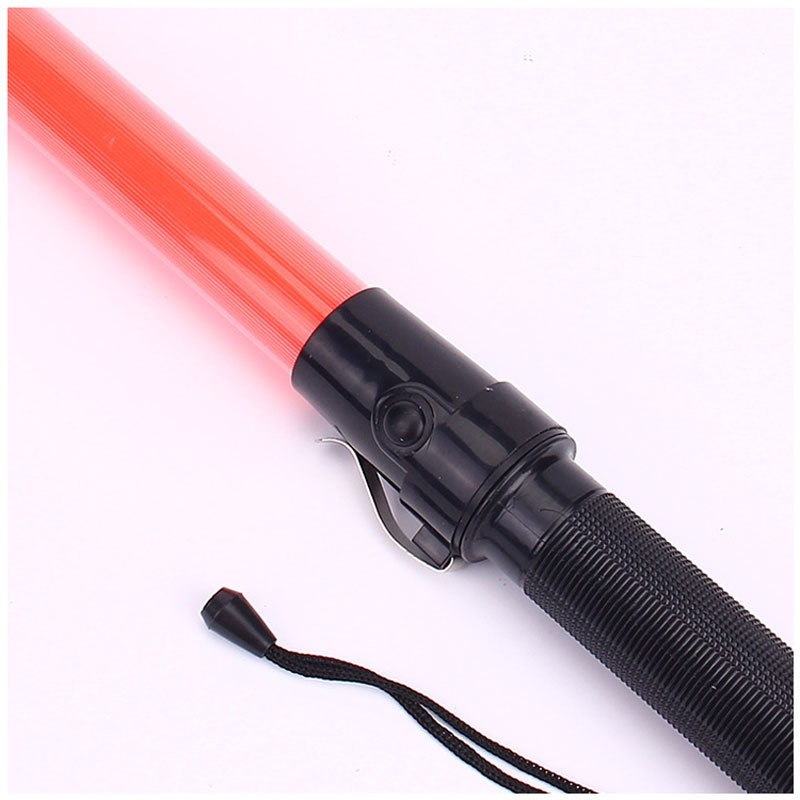 One-piece delivery traffic signal stick flash command light battery type 41cmLED traffic warning stick factory direct supply