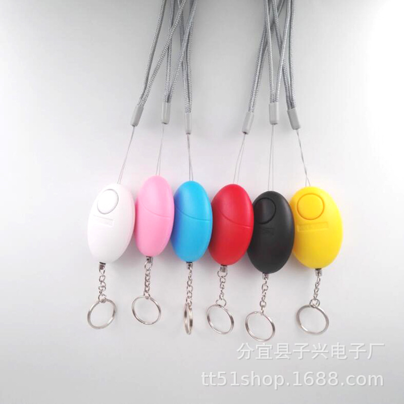 Hot-Selling Personal Self-Defense Alarm Anti-Wolf Device Tool for Women Self-Defense Outdoor Supplies Keychain Small Pendant