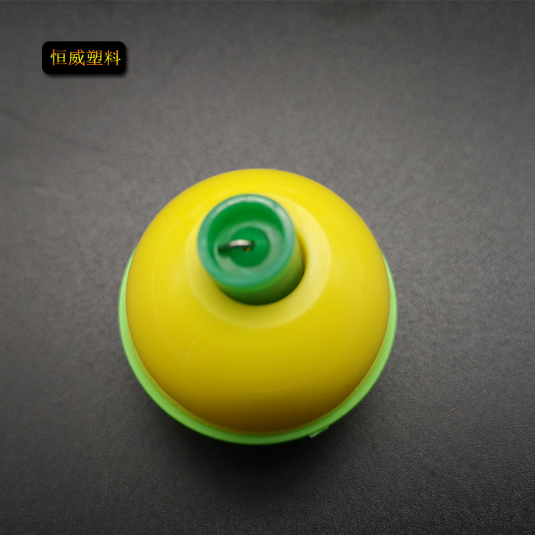 Hengwei ball float ultrasonic ball float ball plastic float red and white fishing float fishing supplies factory wholesale