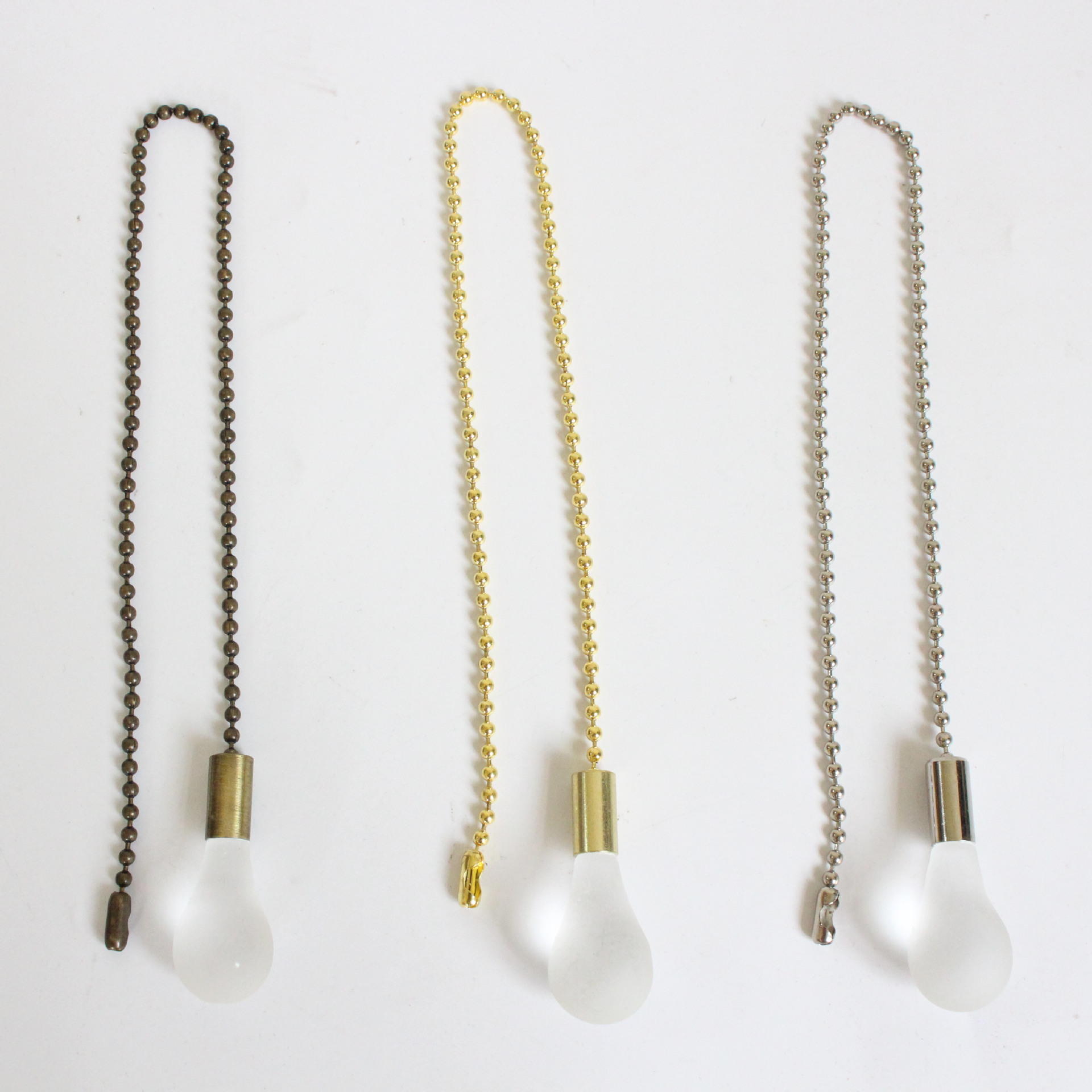 Factory Direct metal lighting accessories ceiling fan chandelier accessories fan lamp pendant table lamp fan pull buckle