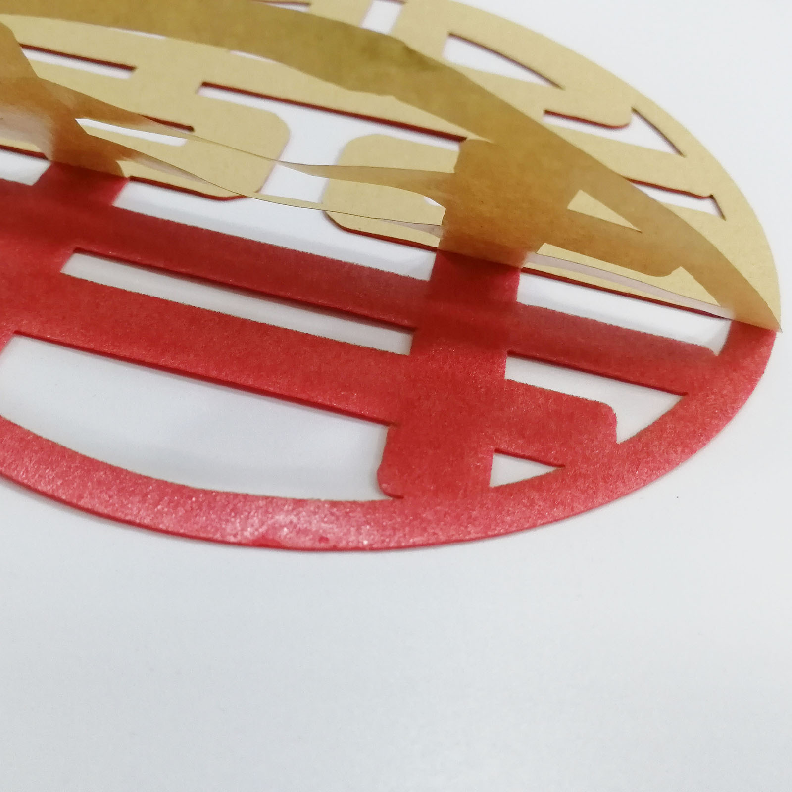 Flocking wedding decoration background wall bedroom door wedding room layout wedding supplies happy stickers