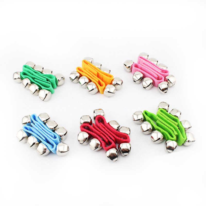 Orff Percussion Instrument Wrist Bell Foot Bell Hand Bell Kindergarten Treasure Wholesale Wrist Bell