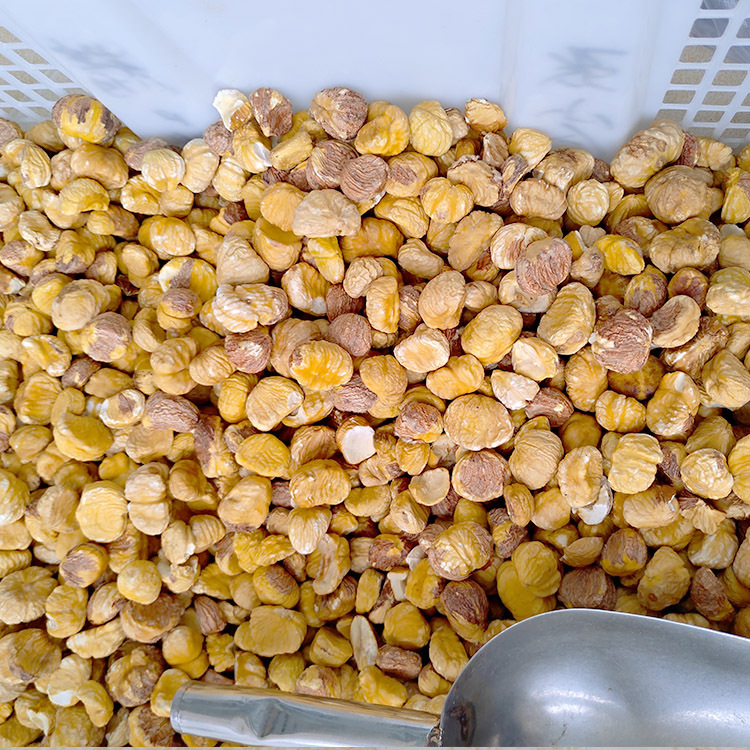 Various Specifications of Quick-Frozen Fruits, Including Qianxi Chestnut Kernels, Fresh Chestnuts, and Chestnut Kernels for Stuffing Zongzi and Cooking