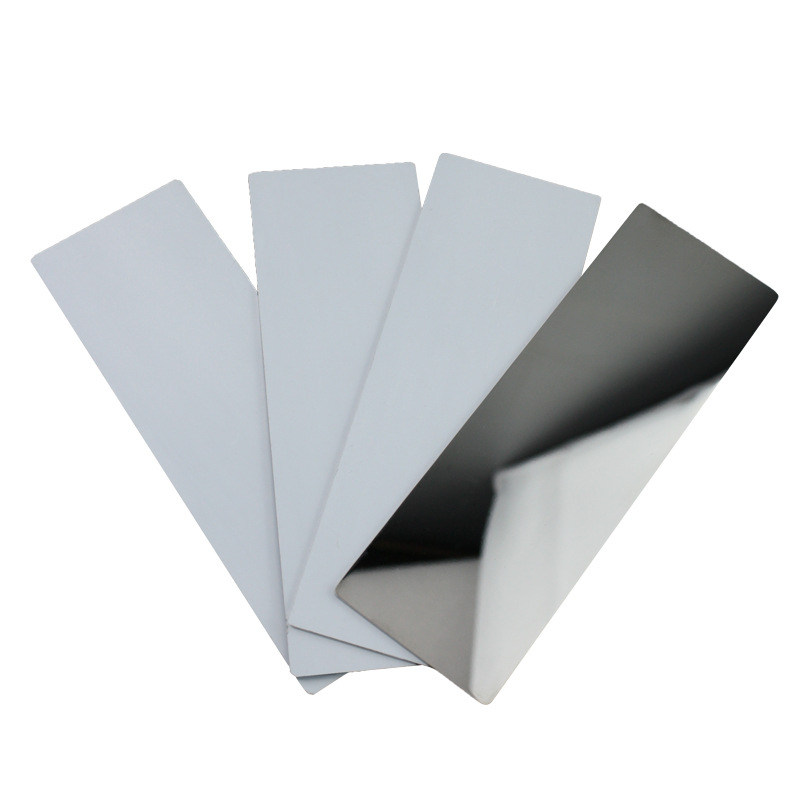 Wholesale tape peeling force adhesive force test steel plate 180 degrees standard 304 mirror surface 50nm roughness