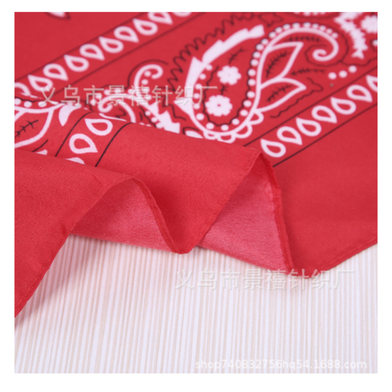 Amazon Sports Riding Hood Sports Outdoor Square Scarf Amoeba Cashew Hip Hop Trend Square Scarf Spot