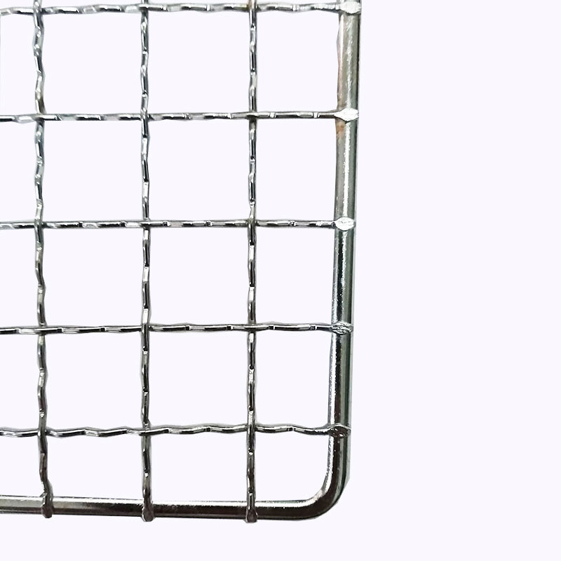 Yinshi Outdoor Barbecue Mesh Galvanized Square Mesh Household Barbecue Grill Mesh Drying Mesh Draining Mesh Outdoor Barbecue Tools