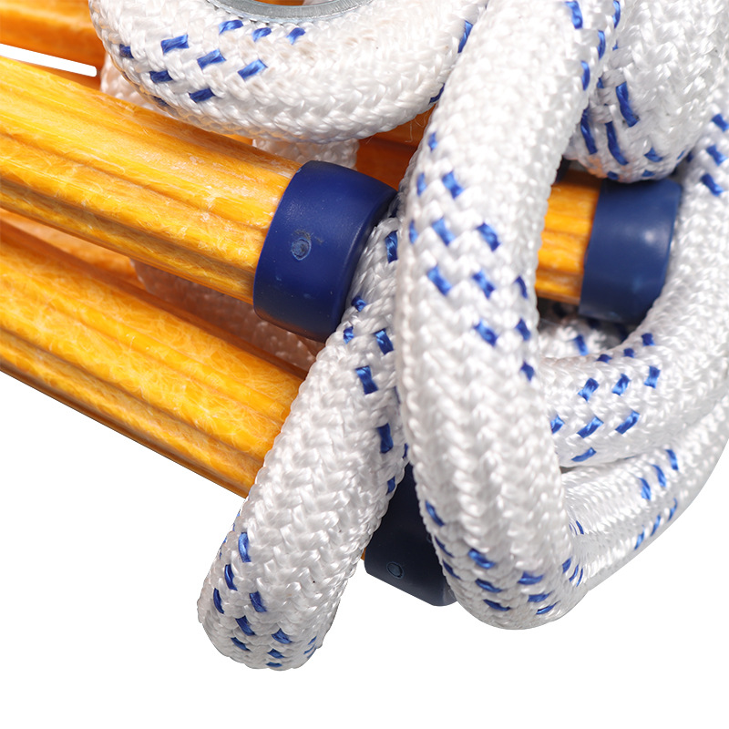 Cross-Border Resin Insulated Soft Ladder High-Altitude Work Rope Ladder Non-Slip Soft Ladder Climbing Ladder