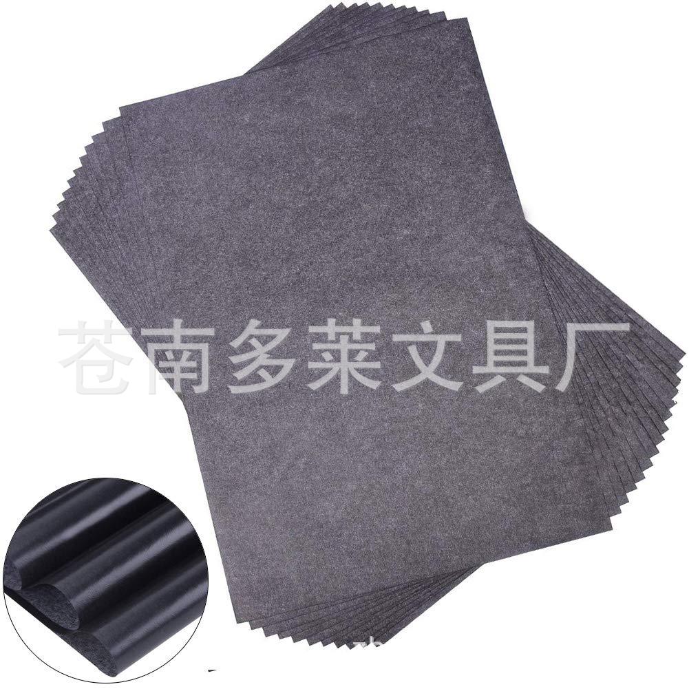 Coated Carbon Graphite Copy Paper Reusable Tracing Paper Drawing Paper Single Side Black Blue