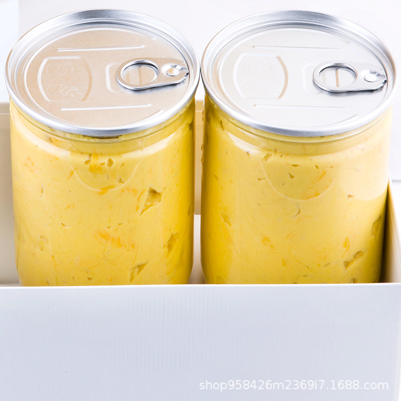 Malaysian Musang King Durian Pure Fruit Puree 500g Frozen Durian Can D197