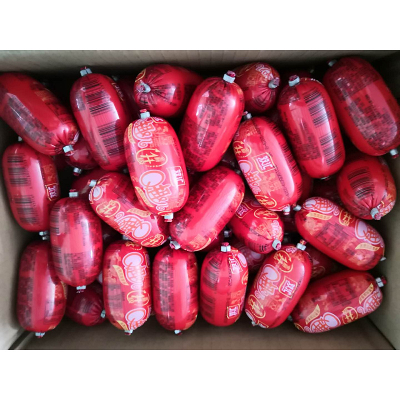 Shuanghui Q funny ham sausage 70 g/piece mixed instant noodles partner 40 pieces in a box 4 flavors shelf life 90 days