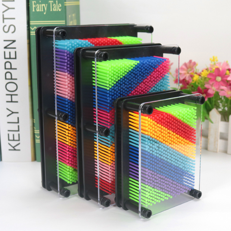 Радужная цветная квадратная пластиковая форма для рук 3D стерео роспись форма для рук детские пластиковые поделки